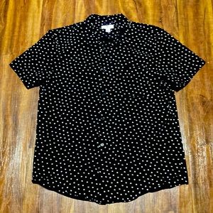 Men’s large short sleeve Nordstrom’s private label BP brand and 97% cotton.